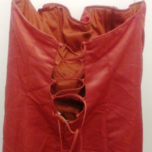 Carica l'immagine nel visualizzatore di Gallery, Robe soiree orange rouge
